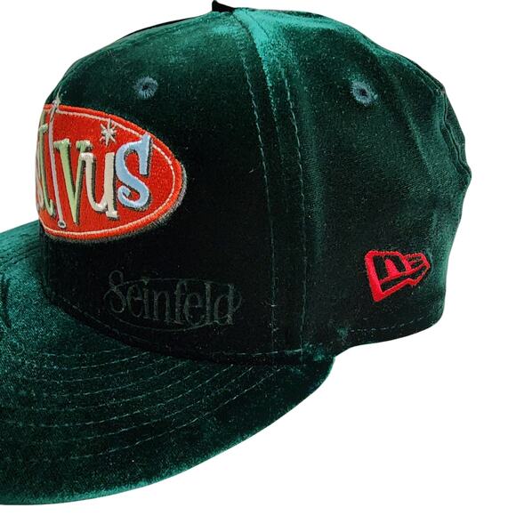 Seinfeld Festivus Velvet 59FIFTY Hat Size 7 1/4 New Era Rare Holiday Edition NWT - Picture 4 of 12